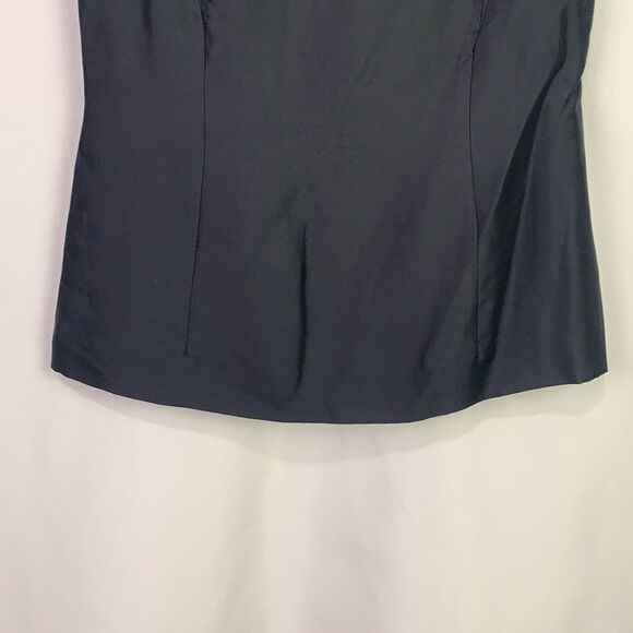 Tory Burch black with beaded neckline tank top - Picture 5 of 9